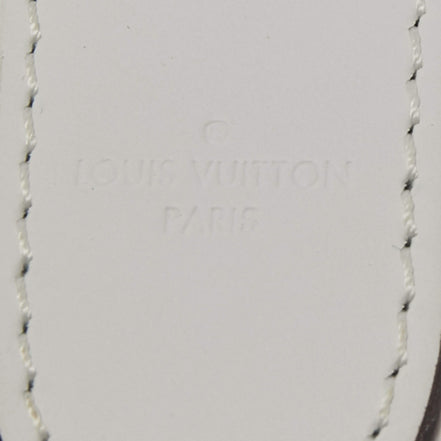 Louis Vuitton Light Blue Adjustable Leather Shoulder Strap "Unworn"