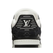 Louis Vuitton Black Monogram Denim Trainer Sneakers (Pre-loved)