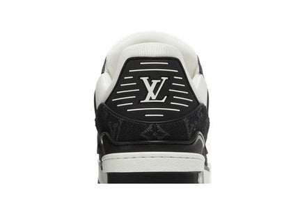 Louis Vuitton Black Monogram Denim Trainer Sneakers (Pre-loved)