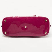 Gucci Nice Microguccissima Patent Leather Dome Bag 