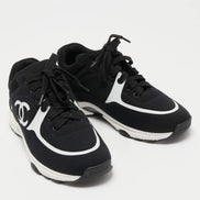 Chanel CC Runner Sneakers Black & White (Pre-Loved)