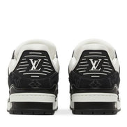Louis Vuitton Black Monogram Denim Trainer Sneakers (Pre-loved)