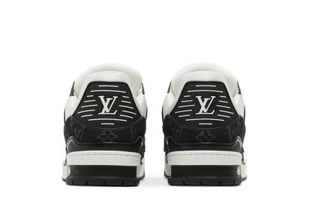 Louis Vuitton Black Monogram Denim Trainer Sneakers (Pre-loved)