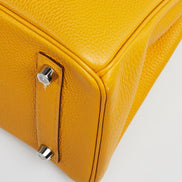 Hermès Birkin 30 Lime Epsom Palladium Hardware 