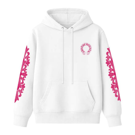 Chrome Hearts Pink Horseshoe Hoodie "Unworn"
