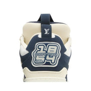 Louis Vuitton Navy Blue and White Skate Sneakers 