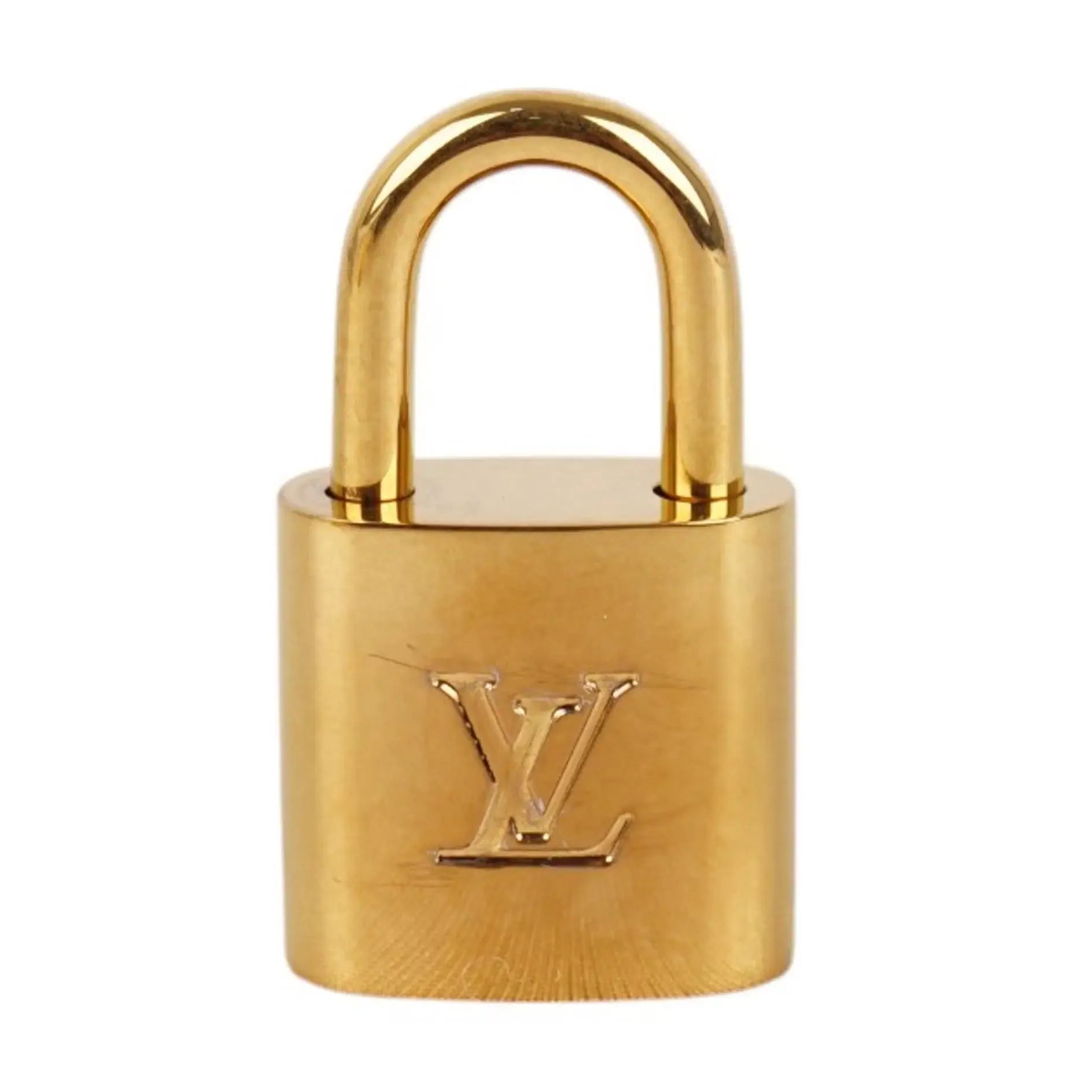 Louis Vuitton Brass Lock and Key Set 