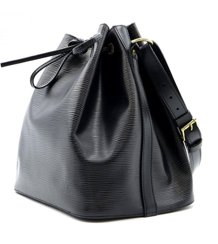 Louis Vuitton Noé Black Epi Leather Bucket Bag "Unworn"