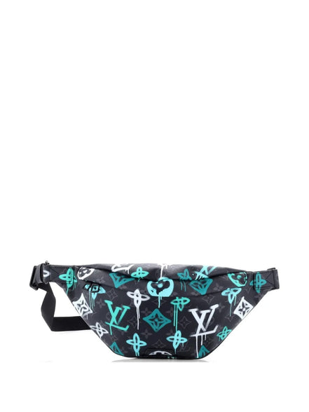 Louis Vuitton Monogram Eclipse Flash "Graffiti" Bumbag (Pre-Loved)