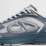 Dior B30 Countdown Leather and Technical Mesh Low-Top Running Sneakers 