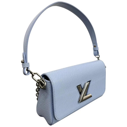 Louis Vuitton Twist East West Bag Light Blue Epi Leather (Pre-Loved)