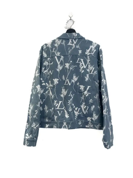 Rare Louis Vuitton Floral Denim Jacket Size XL “Never Owned”
