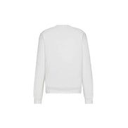 Dior CD Embroidered Sweatshirt White (Pre-Loved)