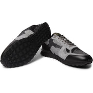 Valentino Garavani Rockrunner Camouflage Sneakers (Pre-Loved)