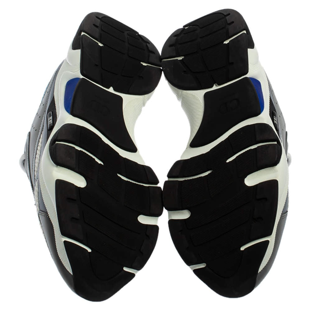 Dior B22 Leather and Technical Mesh Low-Top Sneakers 
