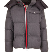 Moncler Brazier Wool Down Jacket Grey (Pre-Loved)