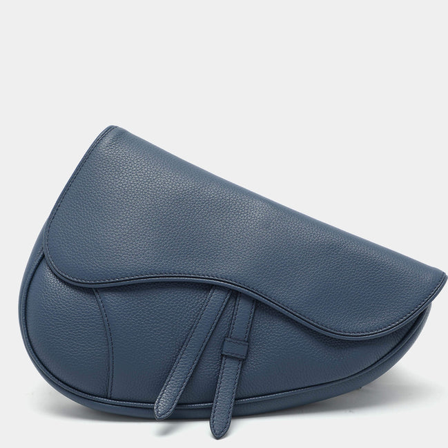Dior Grained Calfskin Saddle Crossbody Bag "Unworn"