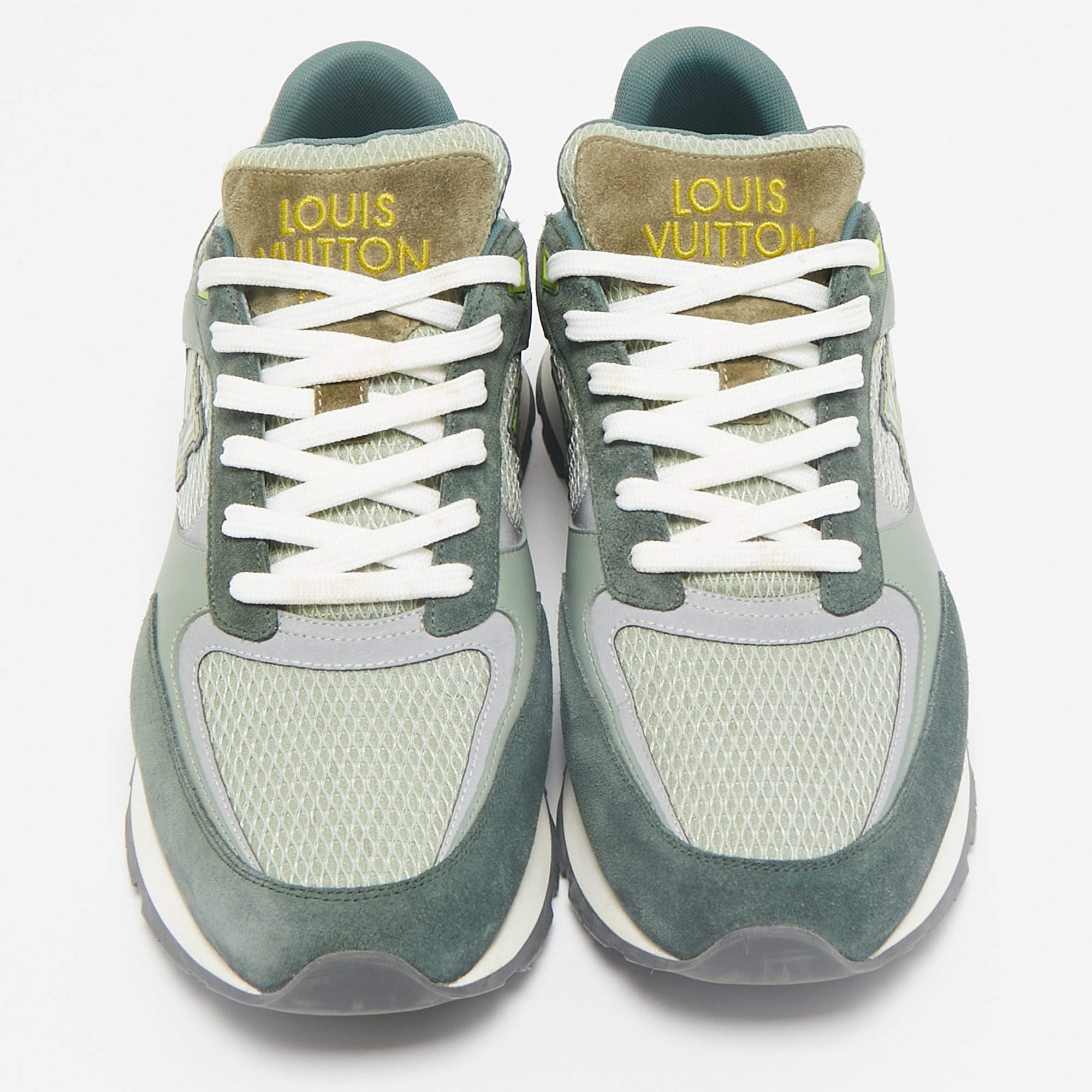 Louis Vuitton Run Away Trainers Green 