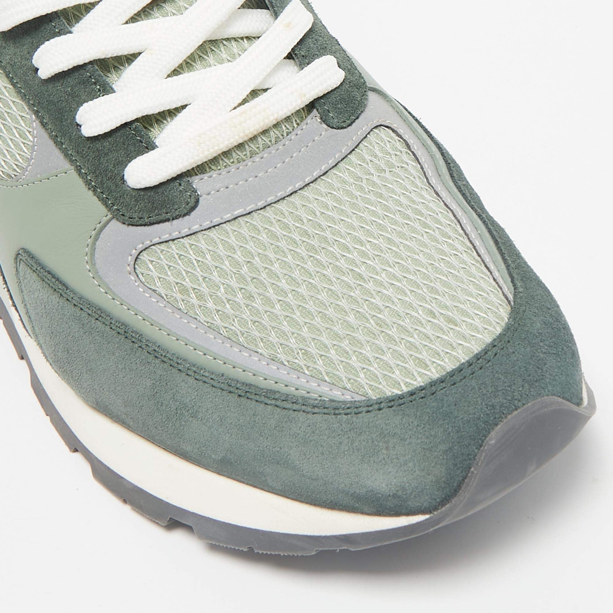 Louis Vuitton Run Away Trainers Green 
