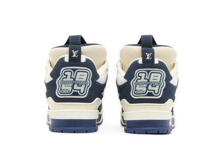Louis Vuitton Navy Blue and White Skate Sneakers "Unworn"