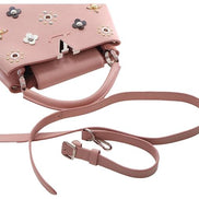 Louis Vuitton Capucines BB Rose Ballerine Flower Studs 