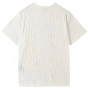 Dior Oblique Terry Cotton White T-Shirt (Pre-Loved)