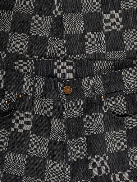 Louis Vuitton Damier Denim Jeans "Unworn"