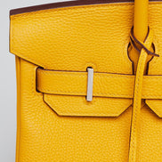 Hermès Birkin 30 Lime Epsom Palladium Hardware 