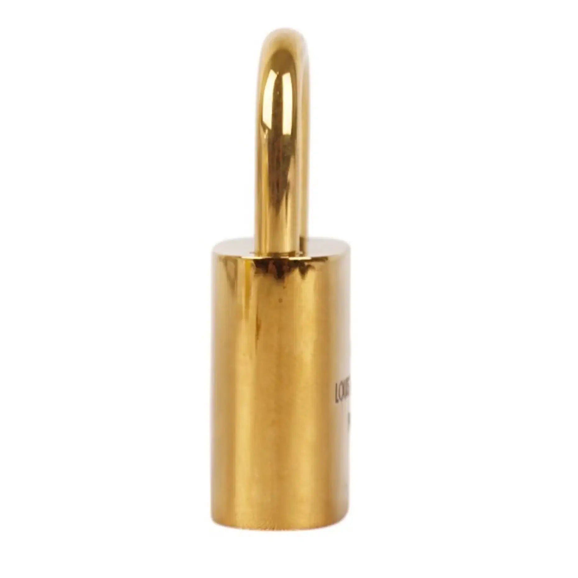 Louis Vuitton Brass Lock and Key Set 