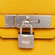Hermès Birkin 30 Lime Epsom Palladium Hardware 