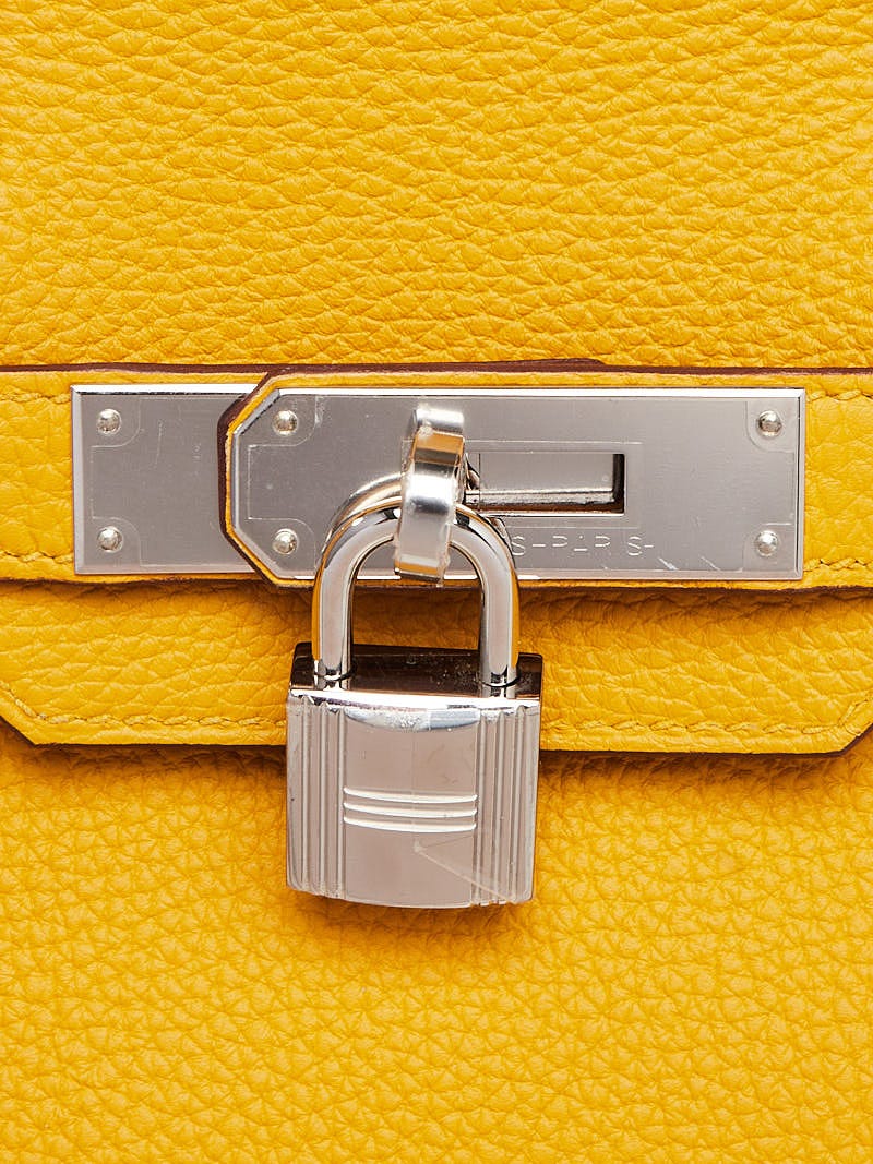 Hermès Birkin 30 Lime Epsom Palladium Hardware 