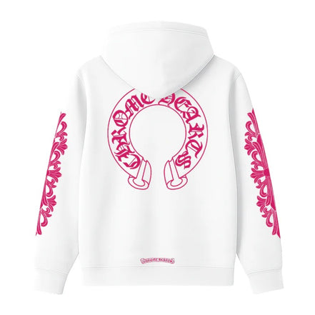 Chrome Hearts Pink Horseshoe Hoodie "Unworn"
