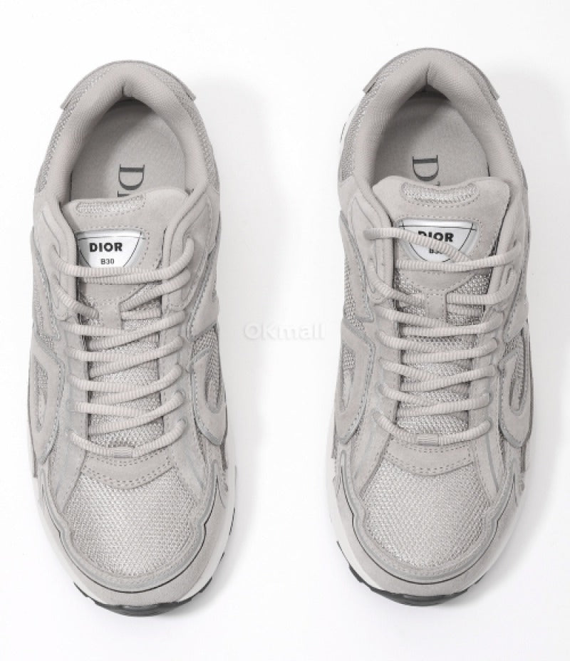 Grey Dior B30 Trainers 