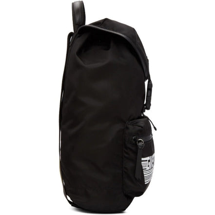 Givenchy Black Nylon Paris Logo Backpack "Unworn"