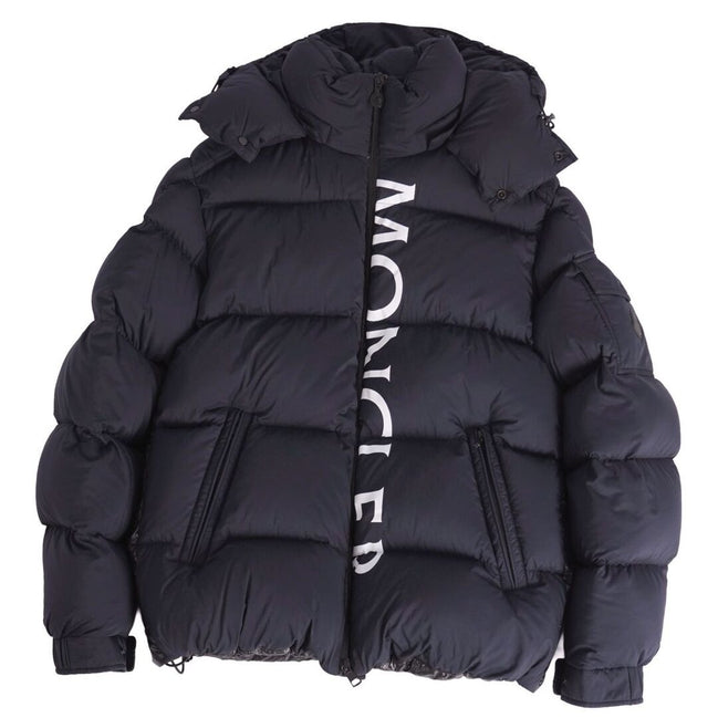 Moncler Navy "Maures" Logo Puffer Jacket "Unworn"