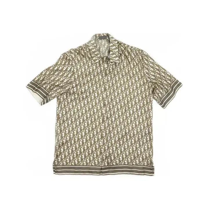 Rare Dior Oblique Silk Shirt Size Small “Never Owned”