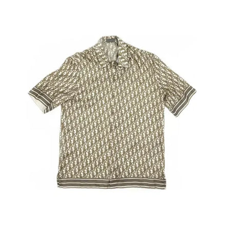 Rare Dior Oblique Silk Shirt Size Small “Never Owned”