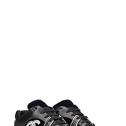 Chanel Velour Runners Black & Silver 