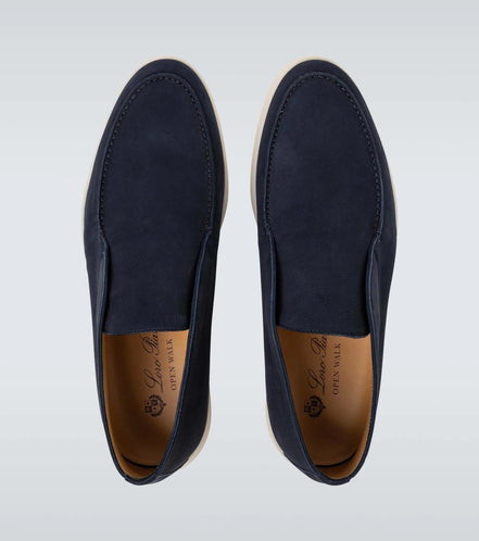 Loro Piana Open Walk Suede Ankle Boots "Unworn"