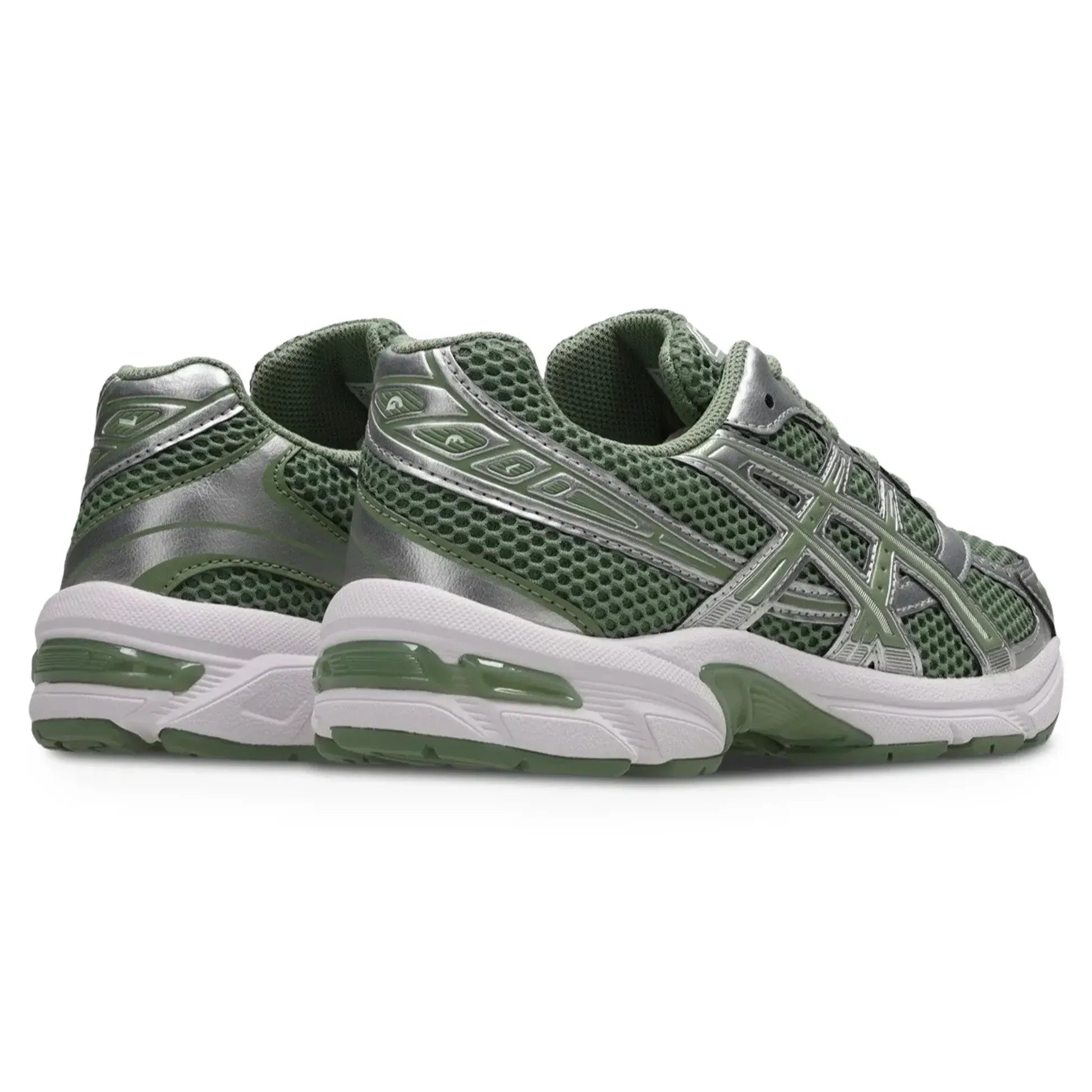 ASICS GEL-1130 Suede and Technical Mesh Running Sneakers 