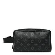 Louis Vuitton Monogram Eclipse Dopp Kit Wash Bag 