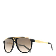 Louis Vuitton 1.1 Evidence Black and Gold Sunglasses 