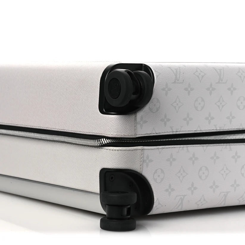Louis Vuitton horizon 55 suitcase white 