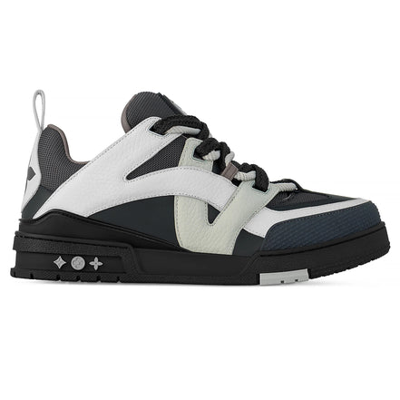 Louis Vuitton Black & White LV Skate Sneakers (Pre-Loved)