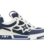 Louis Vuitton Navy Blue and White Skate Sneakers 