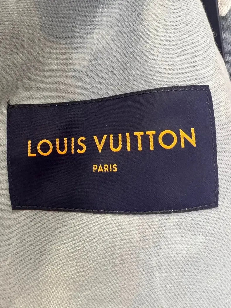 Rare Louis Vuitton Floral Denim Jacket Size XL “Never Owned”