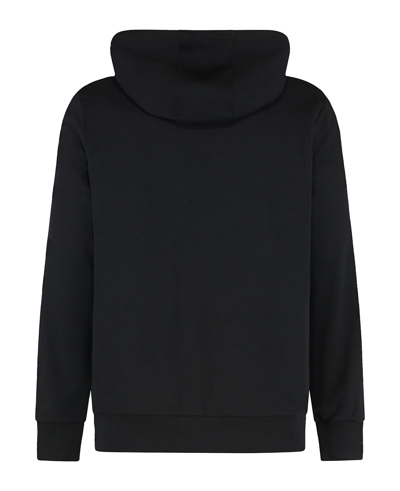 Moncler Big Logo Zip-Up Hoodie Black (Pre-Loved)