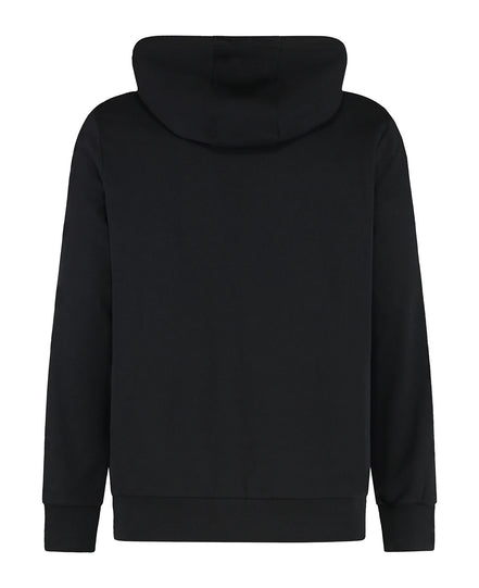 Moncler Big Logo Zip-Up Hoodie Black (Pre-Loved)