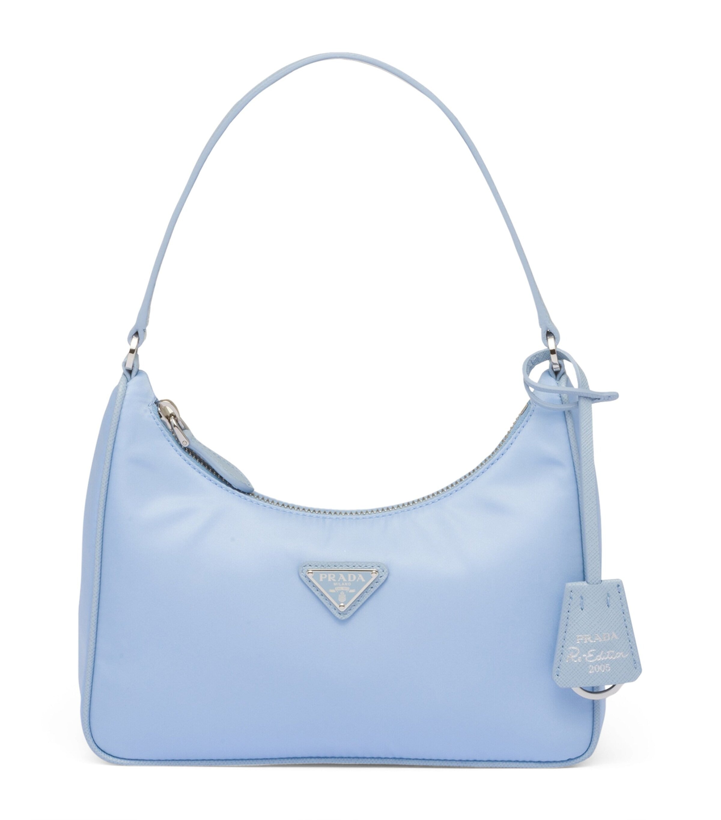Prada Re-Edition 2000 Re-Nylon Light Blue Mini Bag 