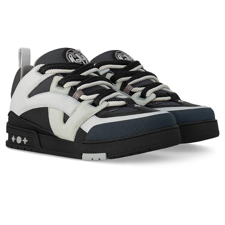 Louis Vuitton Black & White LV Skate Sneakers (Pre-Loved)
